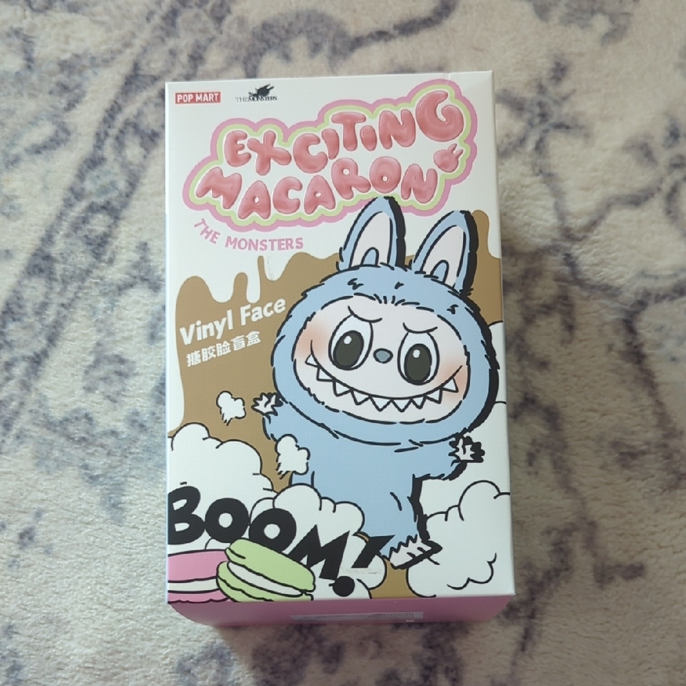 Labubu Exiting Macaron. Soy Milk